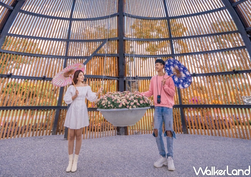 成美文化園 紫薇花季 / WalkerLand窩客島整理提供 未經許可，不得轉載