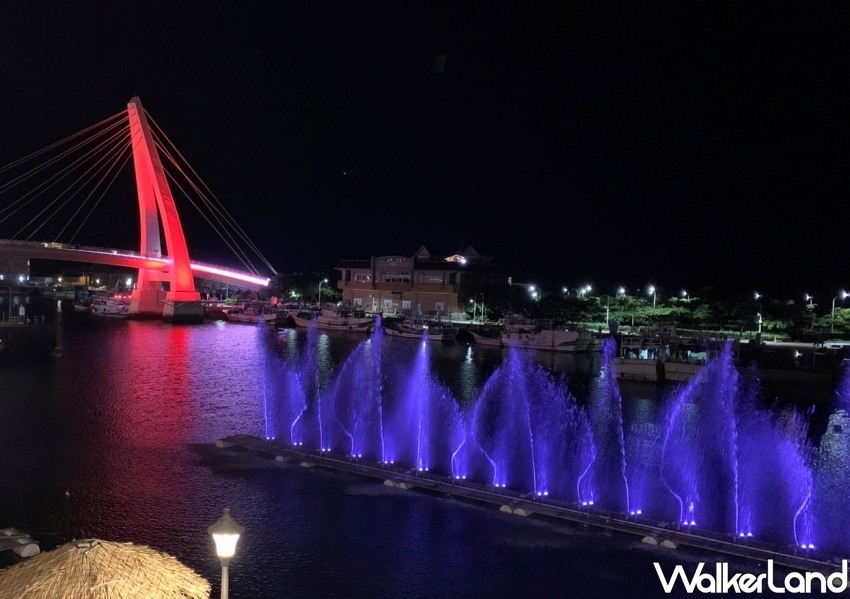 淡水漁人碼頭水舞秀、音樂季 / WalkerLand窩客島整理提供 未經許可不可轉載