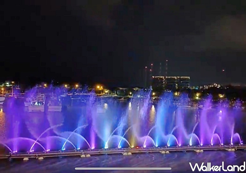 淡水漁人碼頭水舞秀、音樂季 / WalkerLand窩客島整理提供 未經許可不可轉載