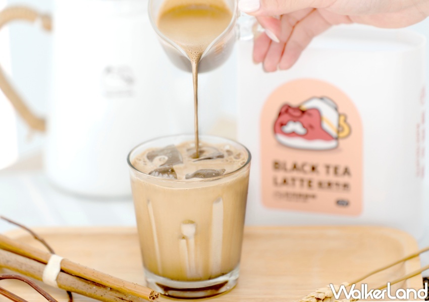 咖波新品系列 奶泡貓沖泡茶 / WalkerLand窩客島提供 未經許可，不得轉載
