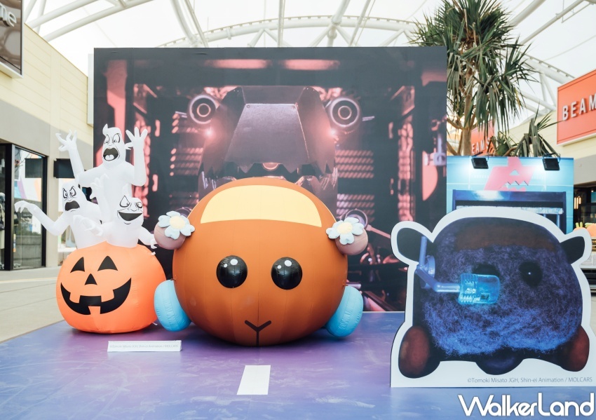 MITSUI OUTLET PARK 天竺鼠車車快閃活動 / WalkerLand窩客島整理提供 未經許可，不得轉載