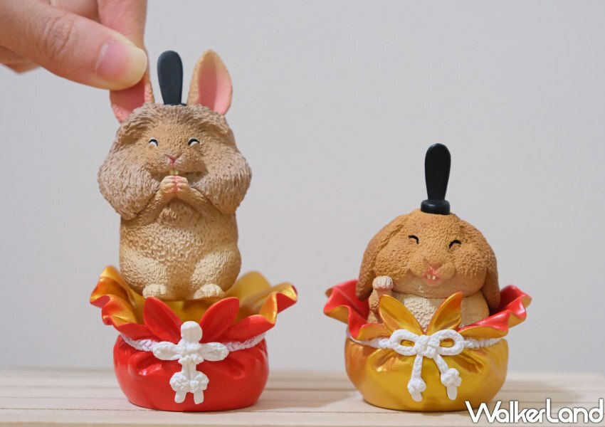 喜年來朝隈俊男聯名公仔蛋捲禮盒-兔年 / WalkerLand窩客島整理提供 未經許可不可轉載