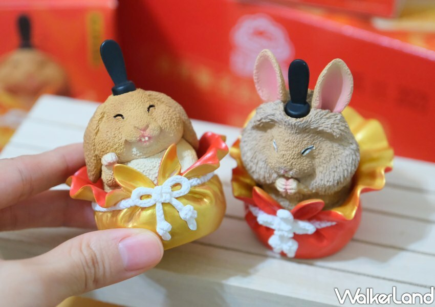 喜年來朝隈俊男聯名公仔蛋捲禮盒-兔年 / WalkerLand窩客島整理提供 未經許可不可轉載