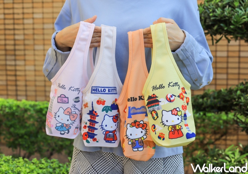 7-ELEVEN 2023春節限定「Hello Kitty玩遊世界提袋」加價購 / WalkerLand窩客島提供 未經許可，不得轉載