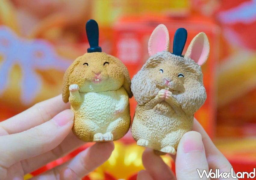 喜年來朝隈俊男聯名公仔蛋捲禮盒-兔年 / WalkerLand窩客島整理提供 未經許可不可轉載