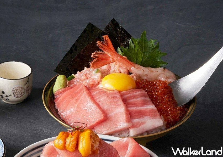 日本橋海鮮丼辻半「日本黑鮪季新品」/ WalkerLand窩客島整理提供 未經同意不可轉載