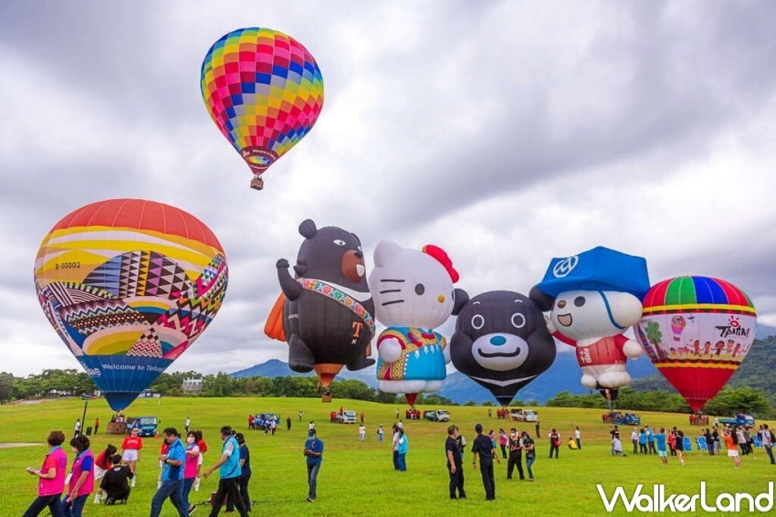 2023台灣國際熱氣球嘉年華 / WalkerLand窩客島整理提供 未經許可，不得轉載