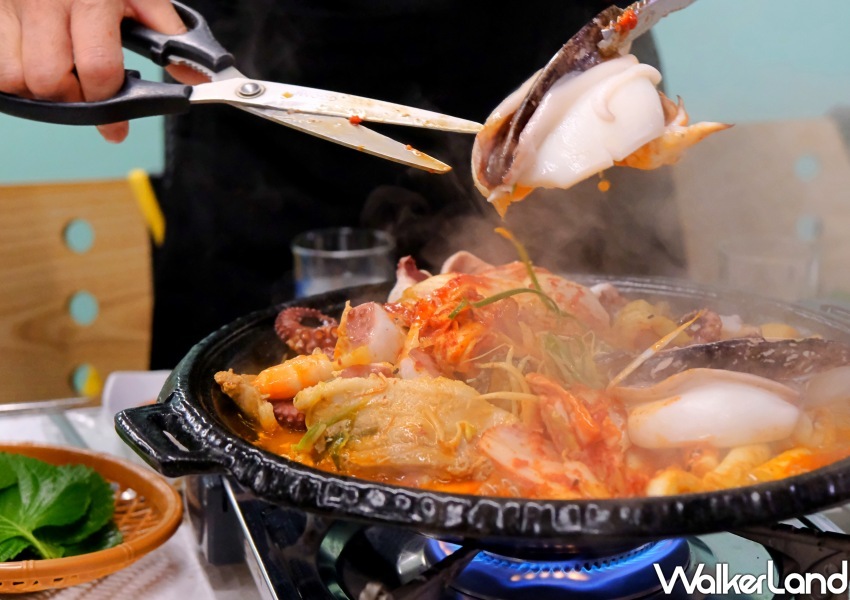 韓國麗水美食 章魚三合/WalkerLand窩客島整理提供 未經許可不可轉載