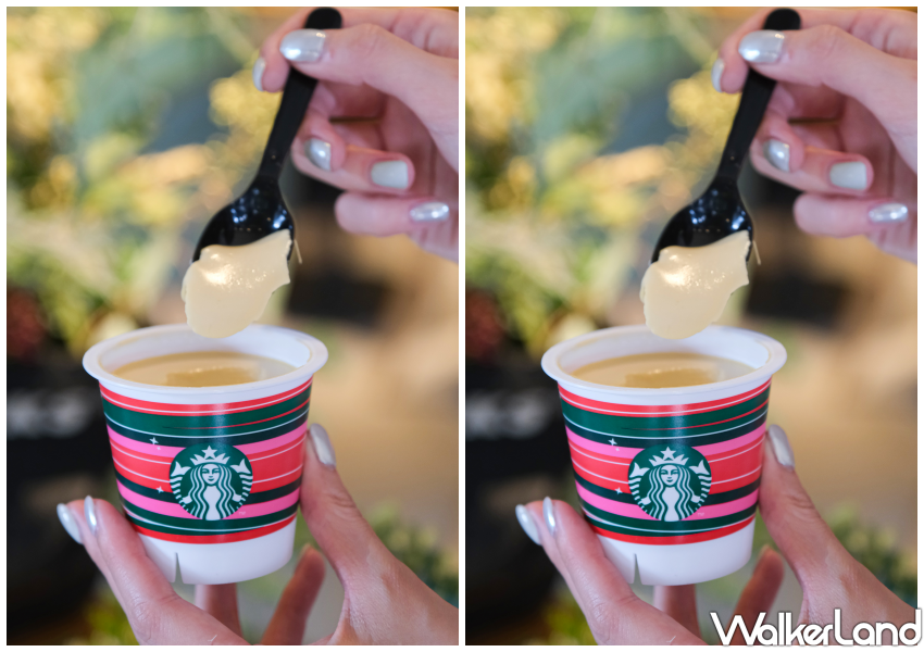 星巴克耶誕「焦糖核果布丁」 / WalkerLand窩客島整理提供 未經許可不可轉載