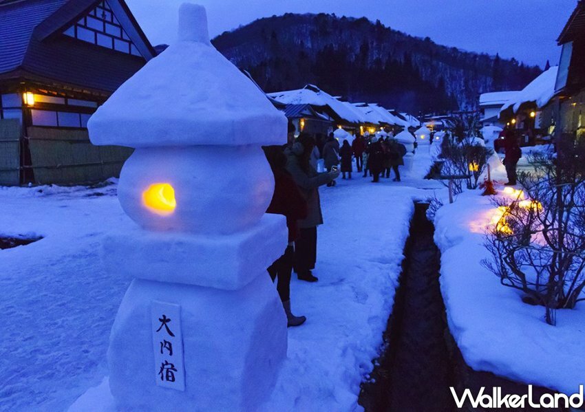日本福島必玩景點「大內宿」 / WalkerLand窩客島整理提供 未經許可不可轉載