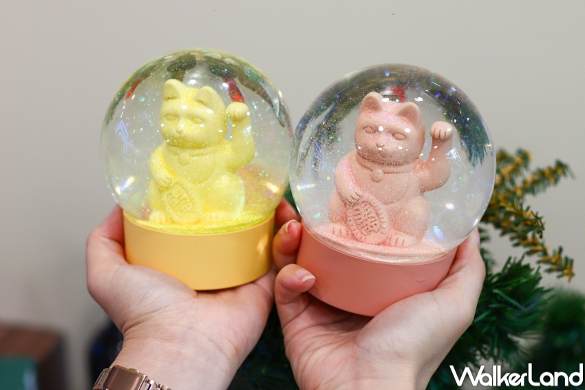 7-ELEVEN耶誕集點 招財貓水晶球  / WalkerLand窩客島整理提供 未經許可，不得轉載