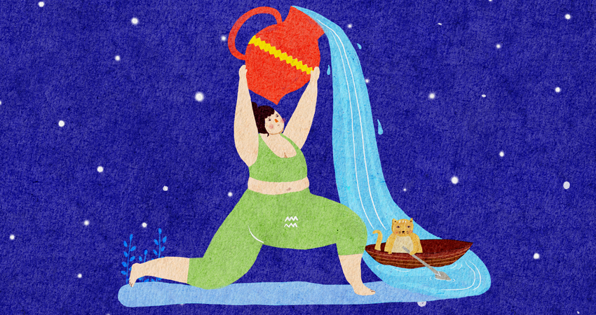 水瓶座：破財消災，別太在意