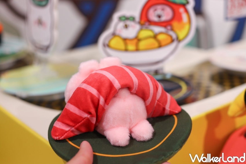 卡娜赫拉的小動物「慢悠悠 迴轉壽司樂園」快閃店  / WalkerLand窩客島整理提供 未經許可，不得轉載