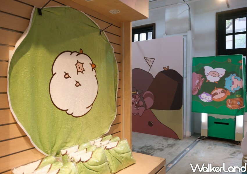 再睡5分鐘療癒日記 松山快閃店/ WalkerLand窩客島整理提供 未經許可不可轉載。