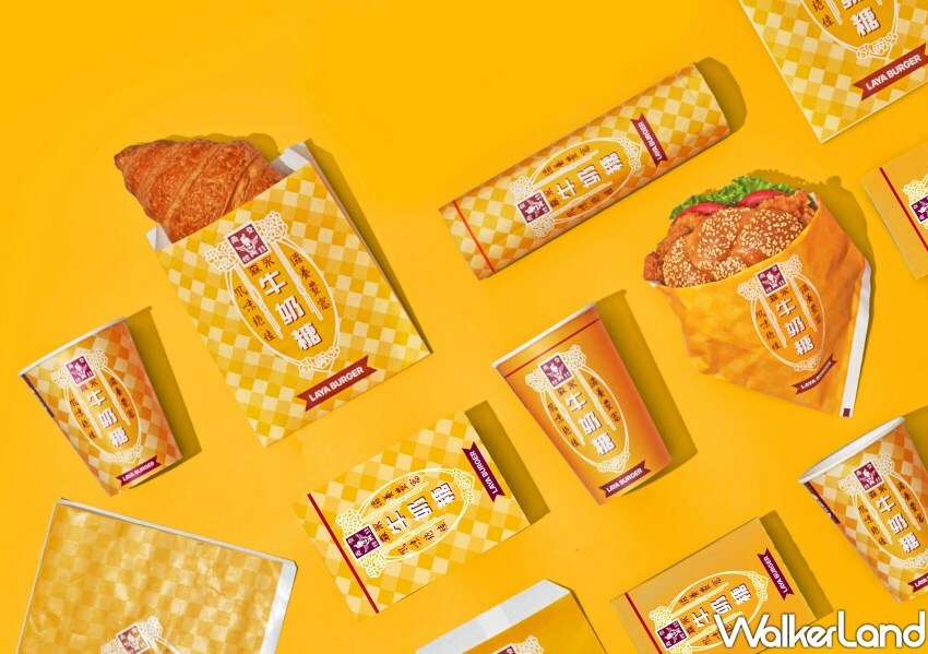 拉亞漢堡Ｘ森永牛奶糖聯名/ WalkerLand窩客島整理提供 未經許可不可轉載。