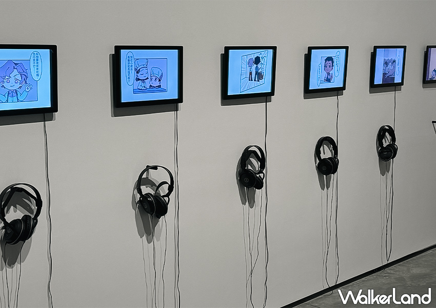 ▲▼台南美術館展覽「吾妄之境」現場展出全台語動畫「竇蓮魁」手稿原畫 / WalkerLand窩客島整理提供​​​​​​​