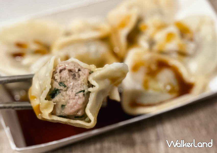 南港美食「北大荒水餃店」每顆相當於一般水餃的兩倍 / WalkerLand窩客島整理提供​​​​​​​