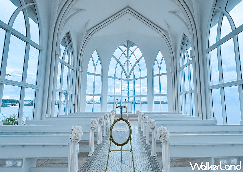 ▲▼如果大家夢想著一場浪漫的海外婚禮，那麼關島水晶教堂將是不二之選 / WalkerLand窩客島 蕭芷琳 拍攝​​​​​​​