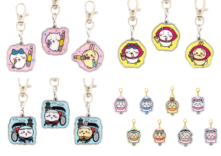 ▲▼埼玉縣川越「吉伊卡哇 MOGUMOGU 本舖」推薦品項:地瓜系列商品、壓克力吊飾 / ちいかわもぐもぐ本舗提供、WalkerLand窩客島整理 ▲▼埼玉縣川越「吉伊卡哇 MOGUMOGU 本舖」推薦品項:地瓜系列商品、壓克力吊飾 / ちいかわもぐもぐ本舗提供、WalkerLand窩客島整理