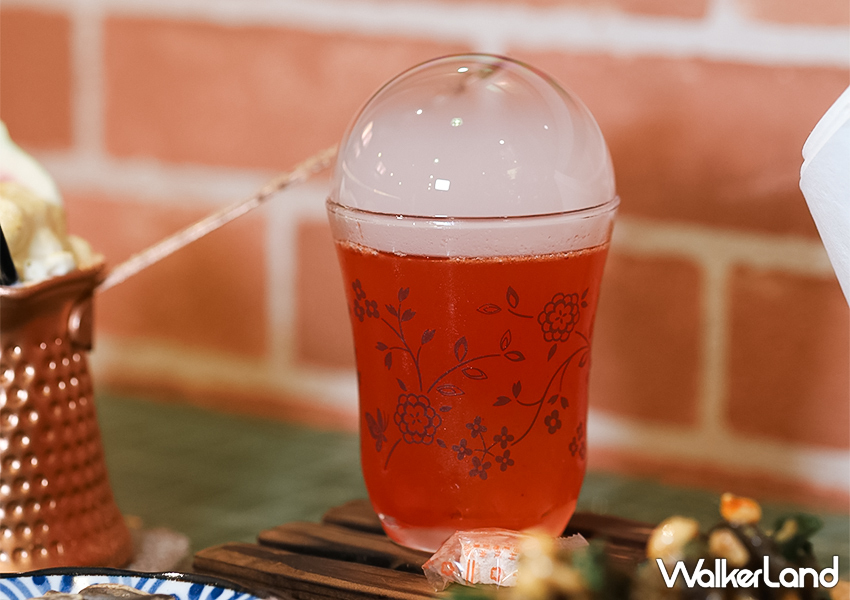 ▲西門町酒吧「冰茶專賣店」推薦調酒：阿里山姑娘 $380 / WalkerLand窩客島 蕭芷琳 拍攝