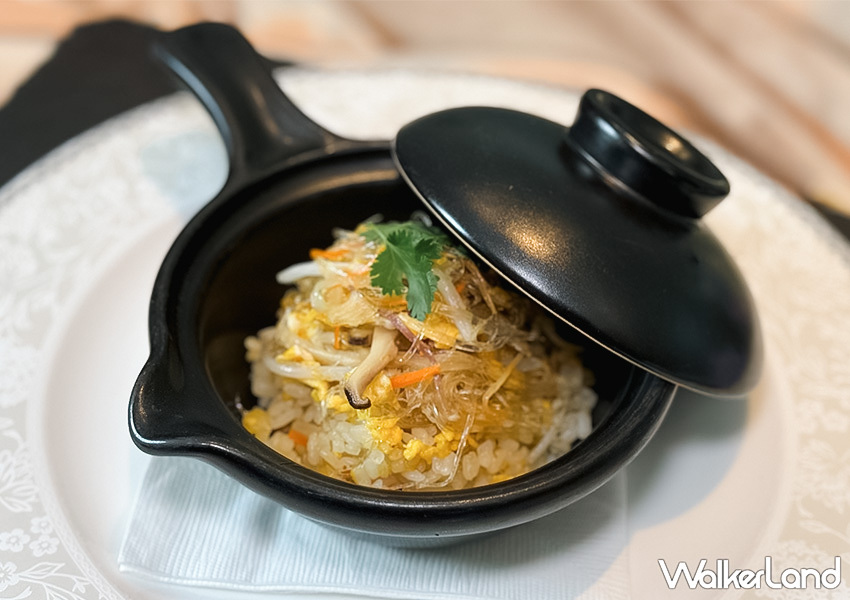 ▲台北高級餐廳「海峽會」推薦菜單：桂花魚翅炒飯 / WalkerLand窩客島 蕭芷琳 拍攝