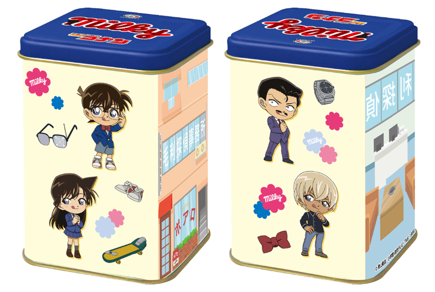 ▲方形罐款則以毛利偵探事務所和波洛咖啡廳為主題設計。