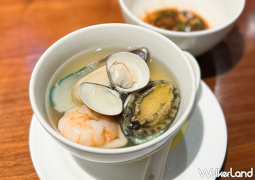 ▲台北君悅酒店 buffet「凱菲屋」韓式料理吃到飽推薦:韓式海鮮湯麵 / WalkerLand窩客島 蕭芷琳 拍攝 ▲台北君悅酒店 buffet「凱菲屋」韓式料理吃到飽推薦:韓式海鮮湯麵 / WalkerLand窩客島 蕭芷琳 拍攝