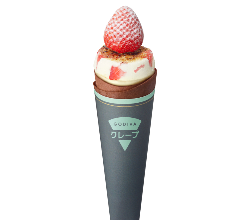 ▲加了草莓布蕾和新鮮草莓，酸甜適中也很受歡迎。