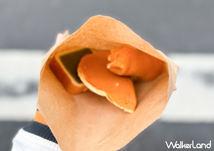 ▲下次漫步在基隆熱鬧的孝三路，不妨停下腳步，到這攤已有50年歷史的「名古屋日式點心」嚐嚐 / WalkerLand窩客島 蕭芷琳 拍攝