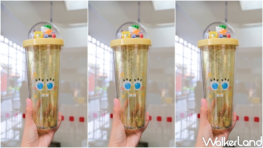 ▲萊爾富海綿寶寶造型杯，來送禮買指定組合免費送 / 萊爾富提供、WalkerLand窩客島整理