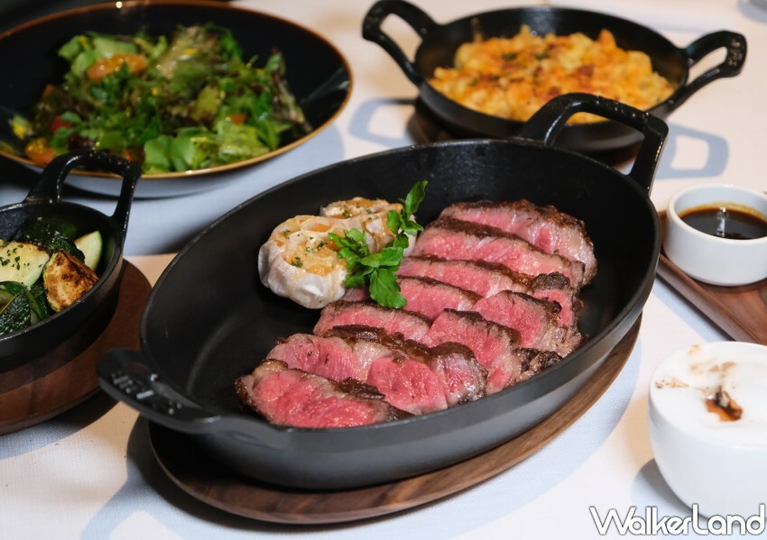 ▲教父牛排漢來店不同於首店套餐形式,二號店以單點為主 / WalkerLand窩客島 鄭雅之 拍攝