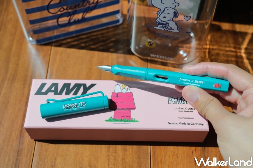 ▲Pinkoi SNOOPY史努比聯名系列,推薦必買LAMY史努比鋼筆系列 / WalkerLand窩客島 張人尹 拍攝 ▲Pinkoi SNOOPY史努比聯名系列,推薦必買LAMY史努比鋼筆系列 / WalkerLand窩客島 張人尹 拍攝