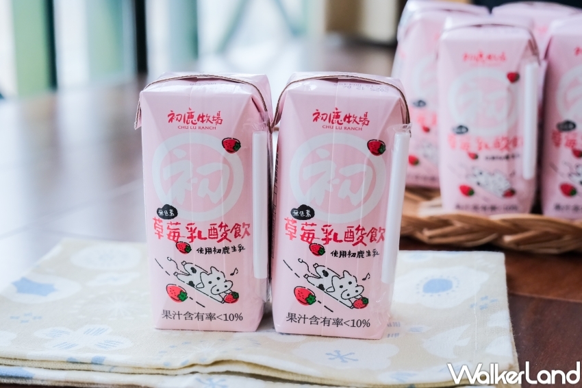▲初鹿牧場限定草莓乳酸飲,全聯福利中心、初鹿牧場限定販售 / WalkerLand窩客島 張人尹 拍攝 ▲初鹿牧場限定草莓乳酸飲,全聯福利中心、初鹿牧場限定販售 / WalkerLand窩客島 張人尹 拍攝