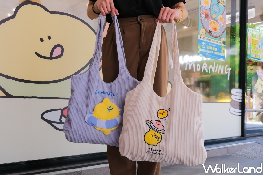 ▲爭鮮百香果壽司周邊 ，聯名韓國可愛系IP「Second Morning」 / WalkerLand窩客島 張人尹 拍攝