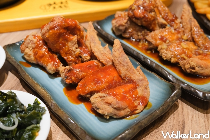 ▲北村豆腐家新品韓式辣味明洞炸雞 / WalkerLand窩客島 張人尹 拍攝