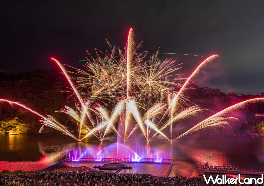 ▲2025碧潭水舞5/24、6/4、6/18與7/5晚間八點限定煙火秀 / 新北觀旅局 提供、WalkerLand窩客島整理​​​​​​​