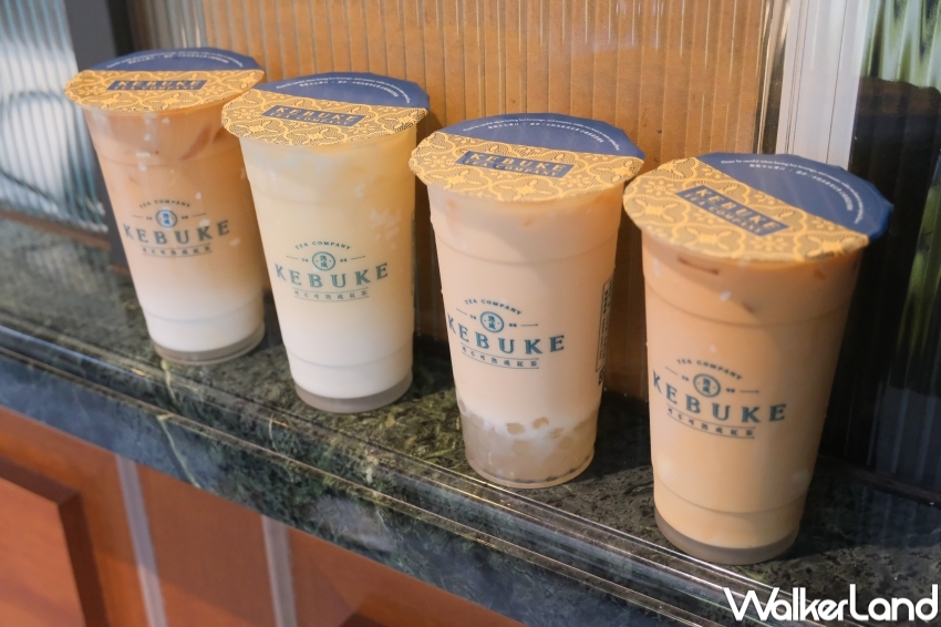 ▲可不可新品奶茶系列5款開賣，5款奶茶完美比例開喝 / WalkerLand窩客島 張人尹 拍攝
