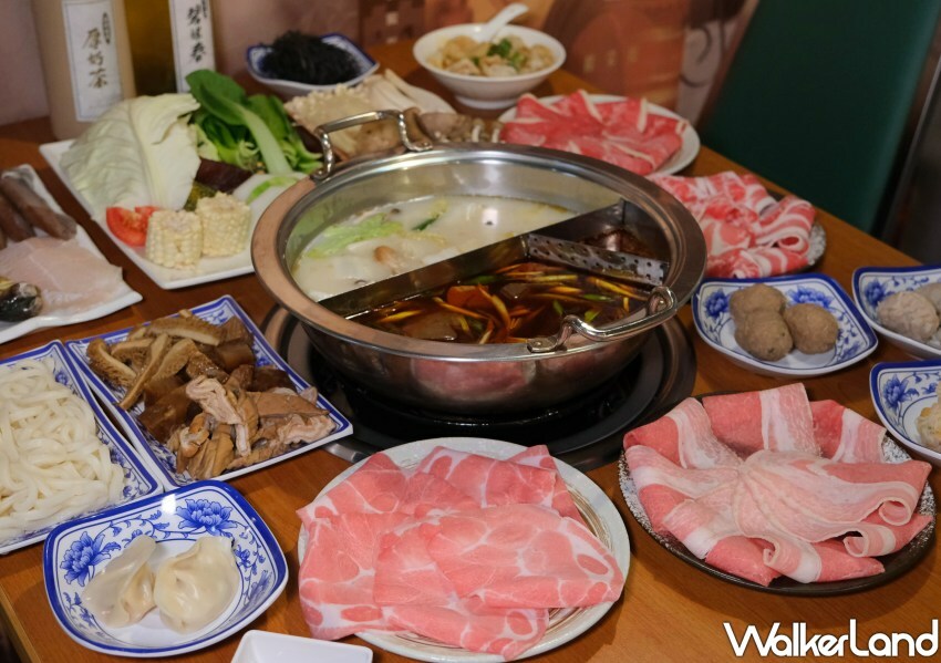 ▲蔣老爹愛吃鍋共有四款鍋底選擇/ WalkerLand窩客島 鄭雅之 拍攝 ▲蔣老爹愛吃鍋共有四款鍋底選擇/ WalkerLand窩客島 鄭雅之 拍攝