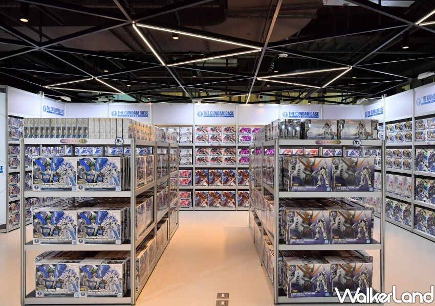 ▲鋼彈粉絲們更不能錯過限定販售的TGB專屬模型 / 桃知道 提供、WalkerLand窩客島整理
