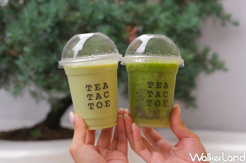 ▲果昔專賣店TEA TAC TOE主打推薦酪梨果昔 / WalkerLand窩客島 張人尹 拍攝