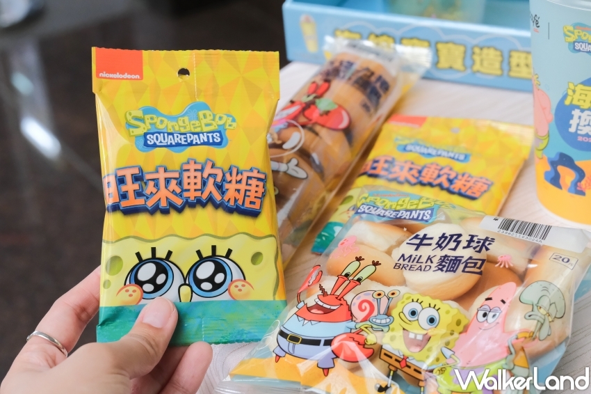 ▲萊爾富海綿寶寶聯名推出多款鮮食新品包裝 / 萊爾富提供、WalkerLand窩客島整理