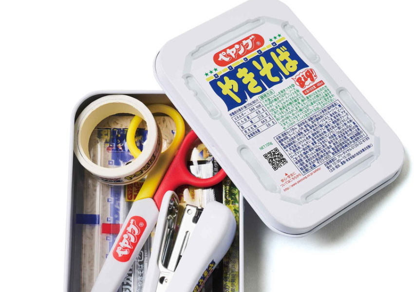 日本炒麵泡麵不只有超大盛！Peyoung炒麵迷你版超Q，9款週邊只送不賣。