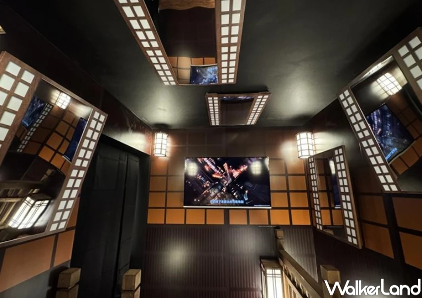 ▲鬼滅之刃邁向無限城快閃店，神還原無限城超好拍 / 鬼滅之刃快閃店提供、WalkerLand窩客島整理