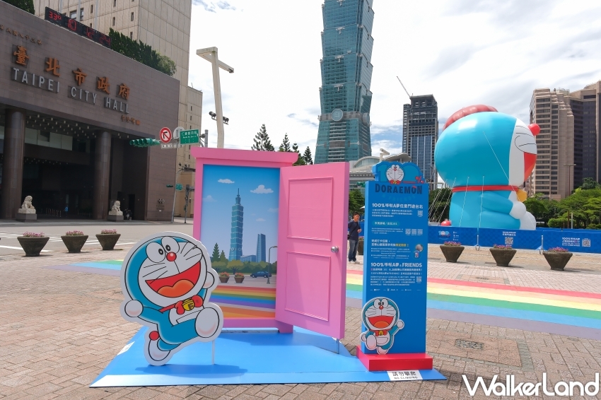 哆啦A夢佔領台北!信義區60隻哆啦A夢快閃2天,台北12座哆啦A夢任意門地圖要踩點。 哆啦A夢佔領台北!信義區60隻哆啦A夢快閃2天,台北12座哆啦A夢任意門地圖要踩點。
