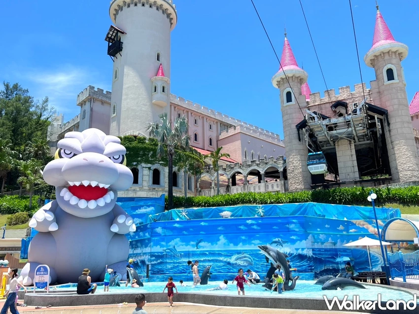 水上哥吉拉來襲!遠雄海洋公園暑假550元玩到飽,打造最有話題的暑假旅遊熱點。