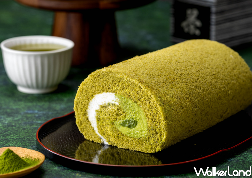 ▲法朋辻利抹茶聯名「丸倉深濃濃抹茶生乳捲」整條680元 / 法朋烘焙甜點點坊、辻利茶舗 提供、WalkerLand窩客島整理
