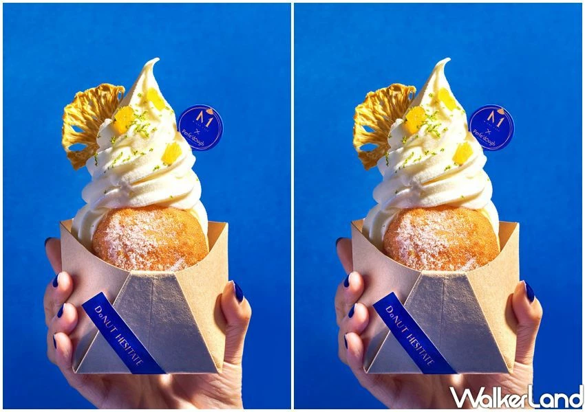 台北爆餡甜甜圈大戰!M One Cafe優格冰淇淋多拿滋,2間門市限量。