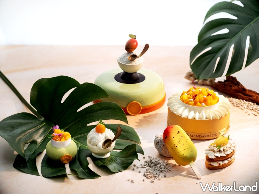 文華東方精緻小蛋糕295元起！夏日芒果季甜點控必吃、限量冰棒千層酥。