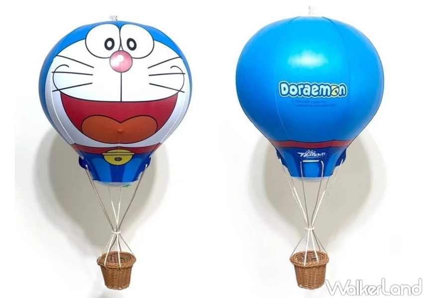 哆啦A夢熱氣球！7-11台東熱氣球周邊，哆啦A夢熱氣球 紅烏龍茶乖乖必買。