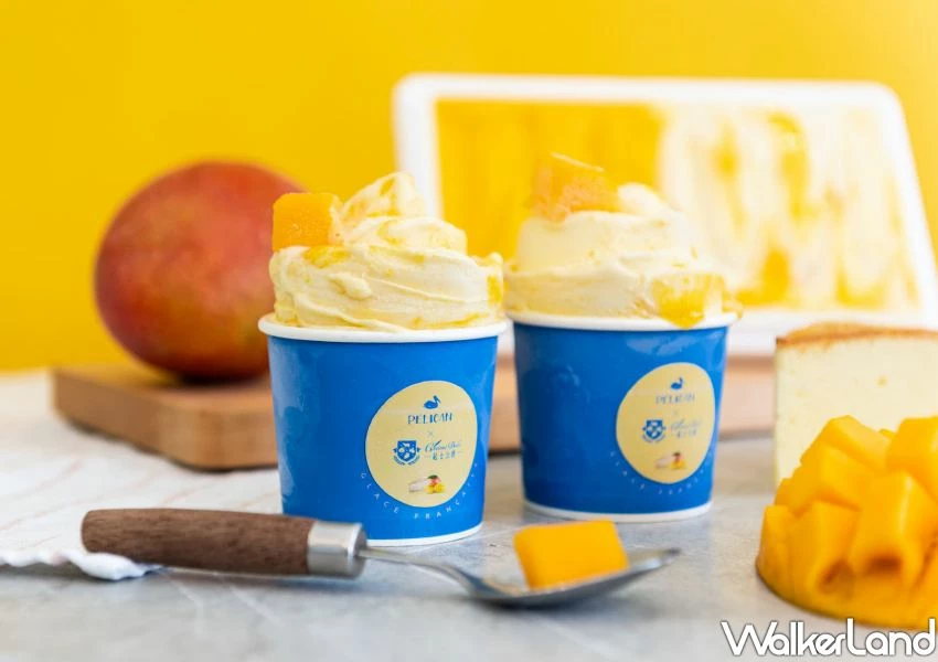 芒果冰淇淋推薦!起士公爵芒果乳酪法式冰登場,消暑甜點必吃。